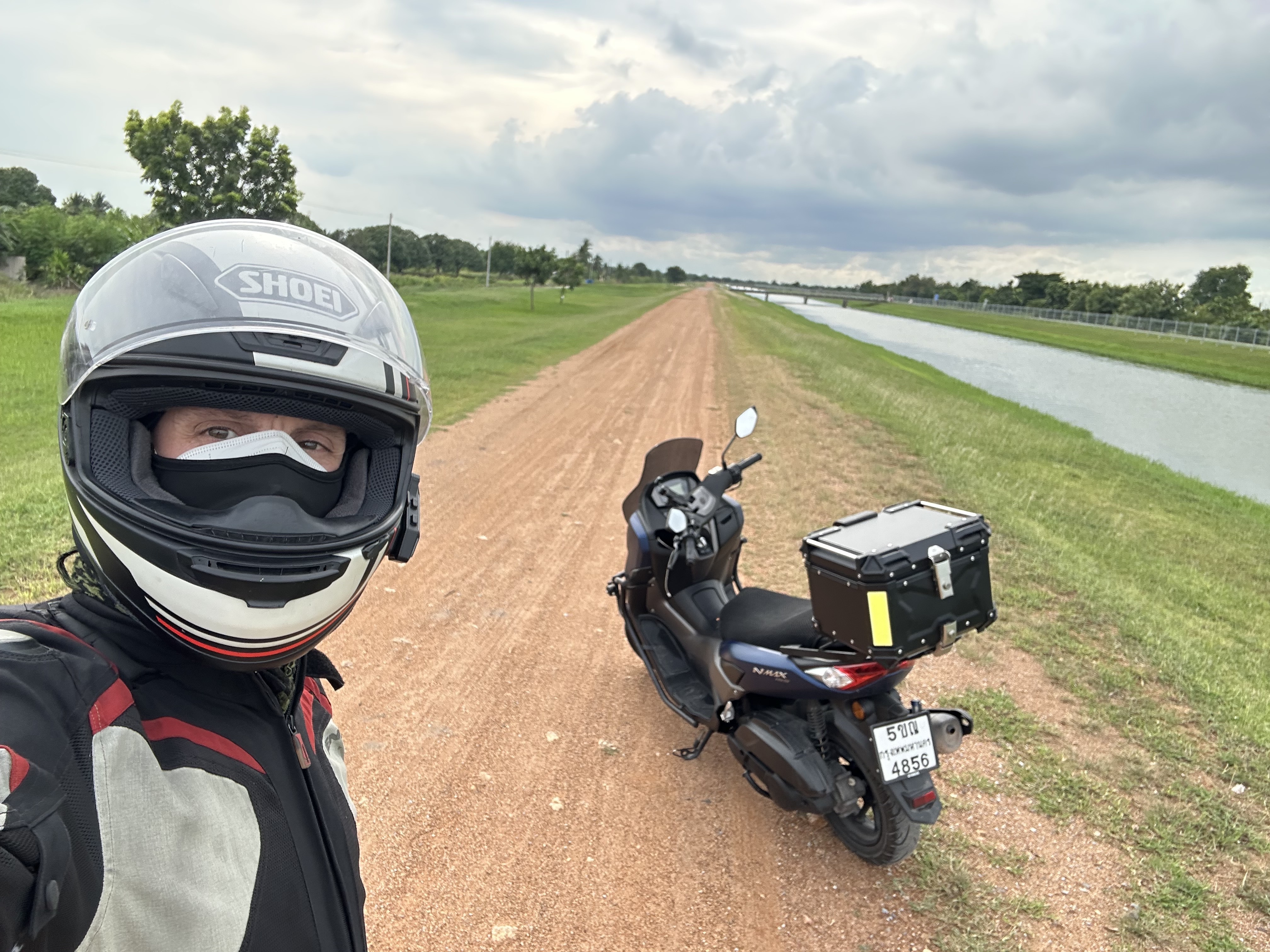 Thomas riding NMAX 1